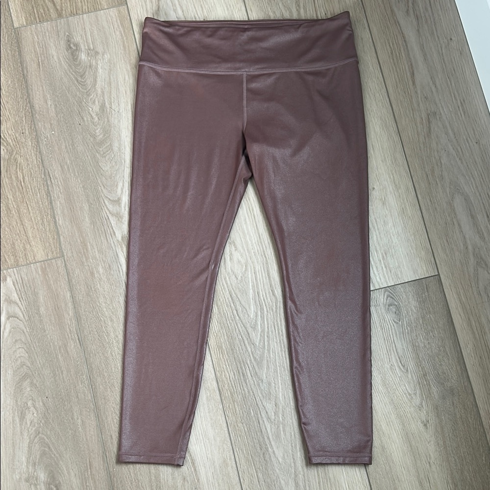 Athleta Elation Shimmer Leggings. size Large